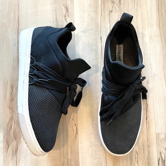 Steve Madden Shoes - Steve Madden Mesh Slip-On High Tops